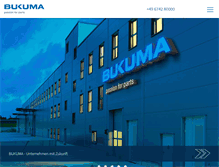 Tablet Screenshot of bukuma.de